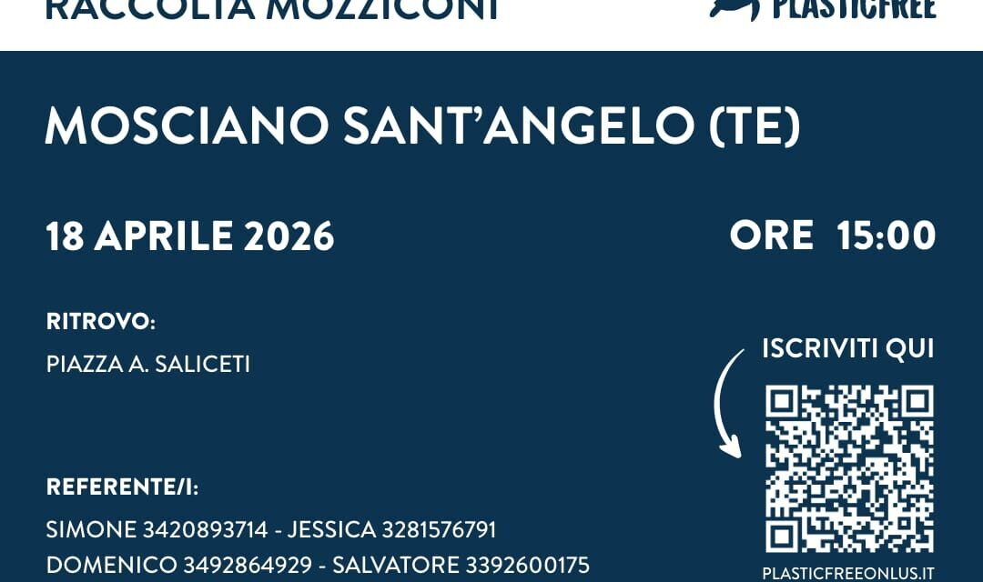 Mosciano, giornata ecologica nel centro storico il 18 aprile