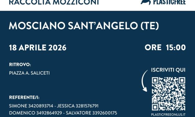 Mosciano, giornata ecologica nel centro storico il 18 aprile