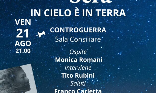 Controguerra, serata con Monica Romani nella rassegna estiva