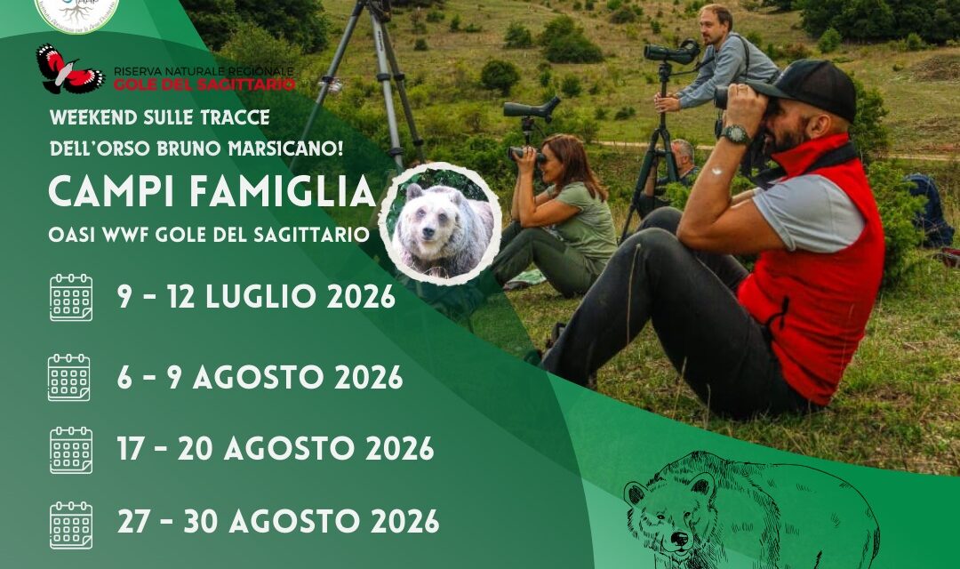 Famiglie nelle Gole del Sagittario per conoscere l’orso