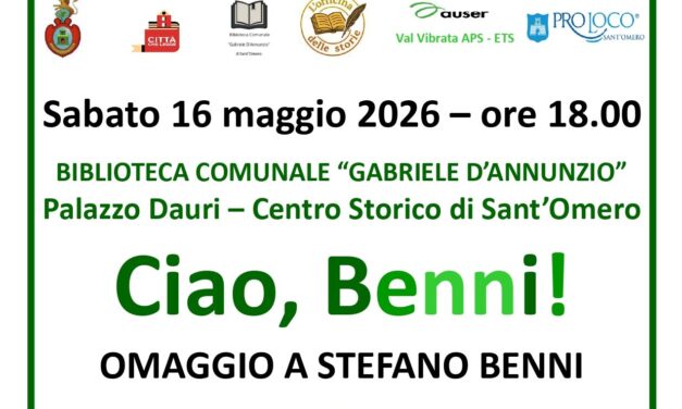 Sant’Omero omaggia Stefano Benni con letture in biblioteca