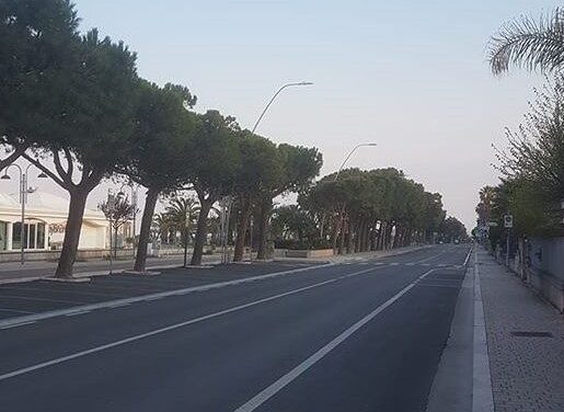 Tortoreto, lungomare centrale chiuso alle auto a Pasqua
