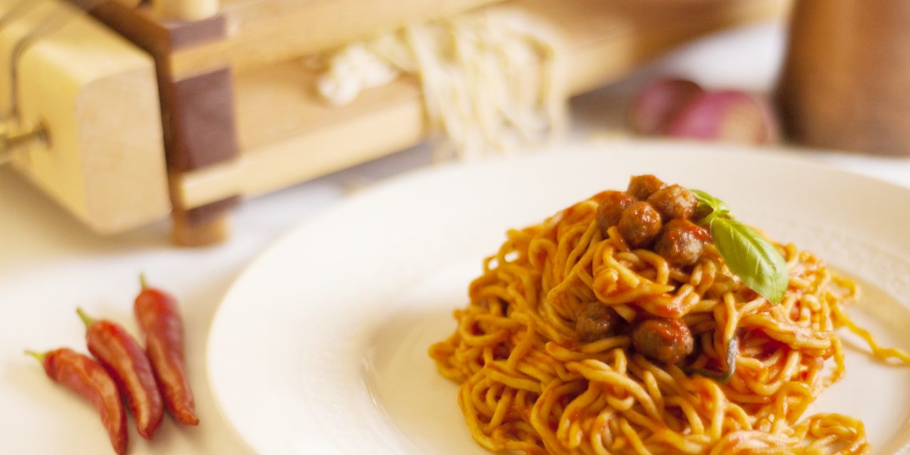 Spaghetti alla chitarra