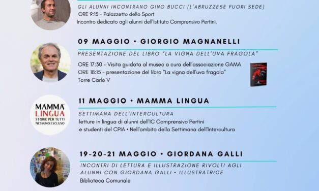 Martinsicuro, parte il calendario 2026 del Maggio dei Libri