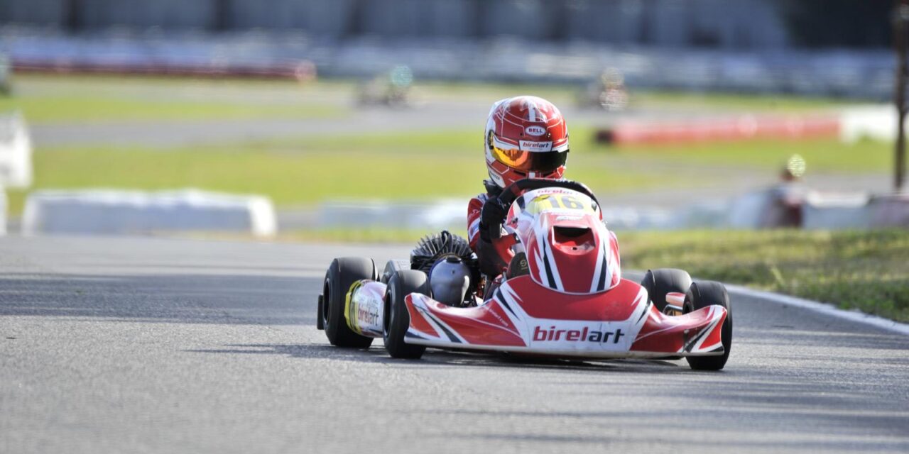 Karting tricolore in Val Vibrata, in pista anche un baby pilota