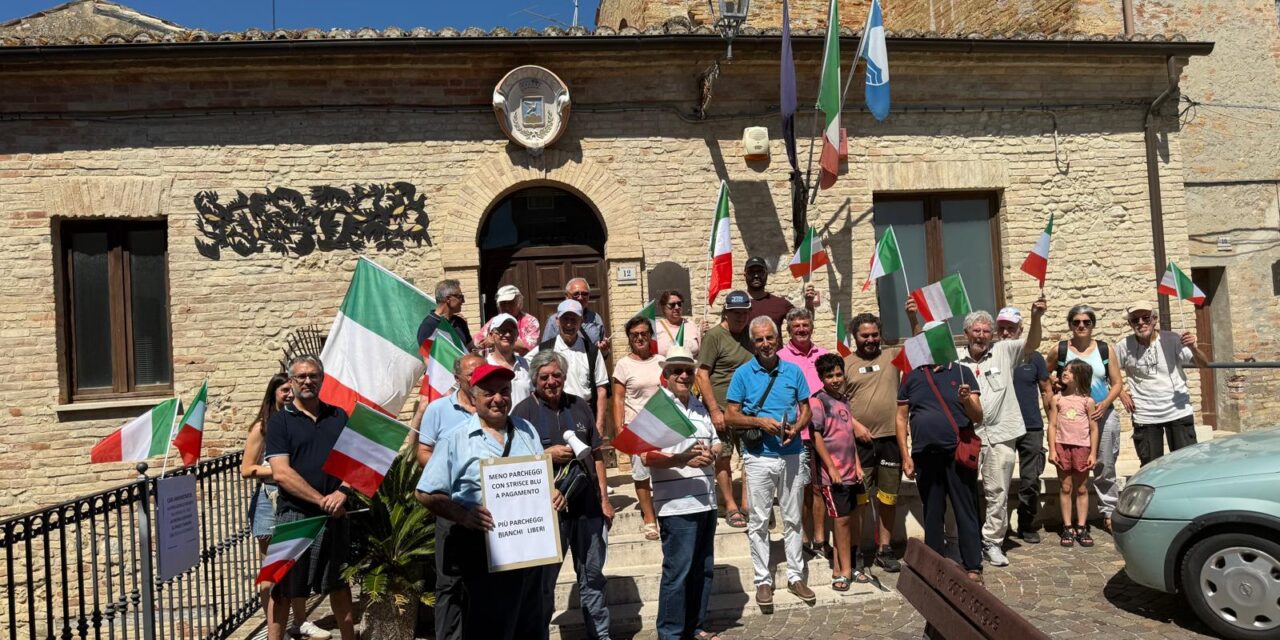 Project financing, protesta in strada a Tortoreto