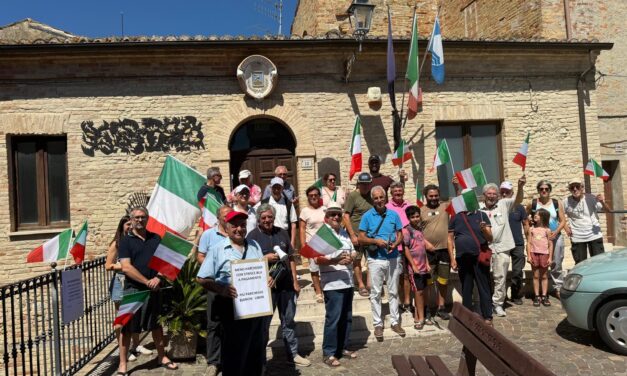Project financing, protesta in strada a Tortoreto