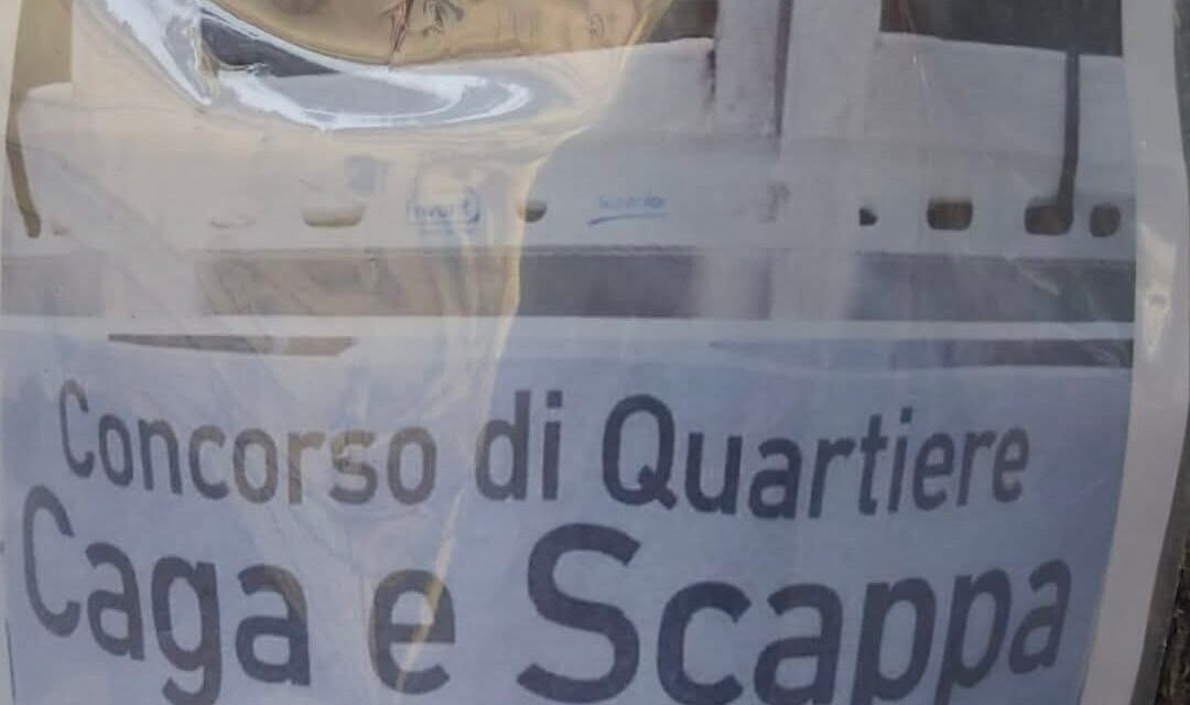 Giulianova, compare un avviso ironico contro i bisogni dei cani in strada