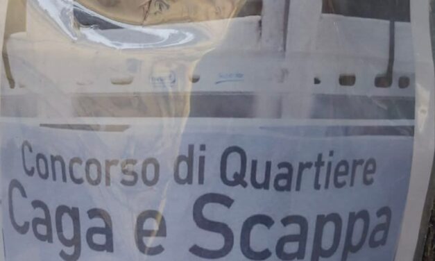 Giulianova, compare un avviso ironico contro i bisogni dei cani in strada