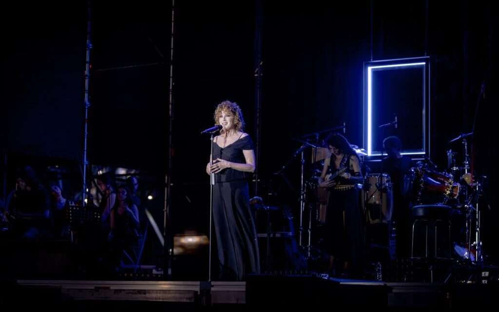 Fiorella Mannoia in concerto al porto turistico di Giulianova