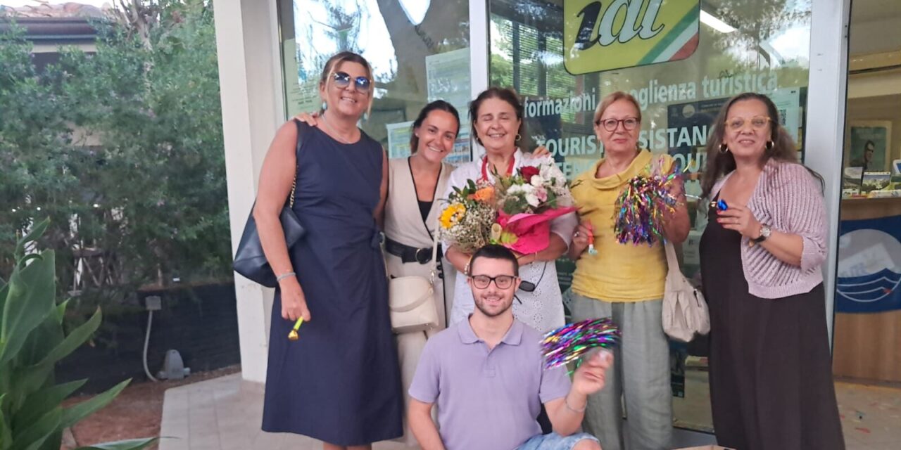 Giulianova saluta Marilena Andreani, in pensione dallo Iat