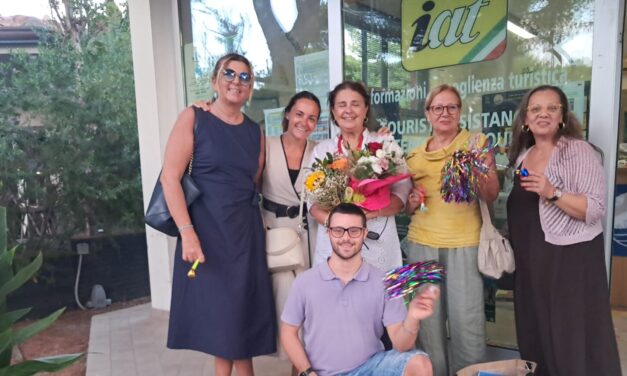 Giulianova saluta Marilena Andreani, in pensione dallo Iat