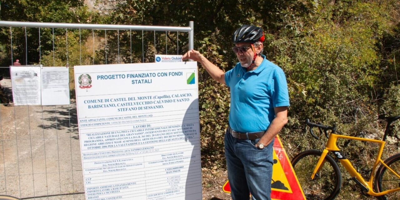 Gran Sasso, pronta una prima rete ciclabile su 24 chilometri