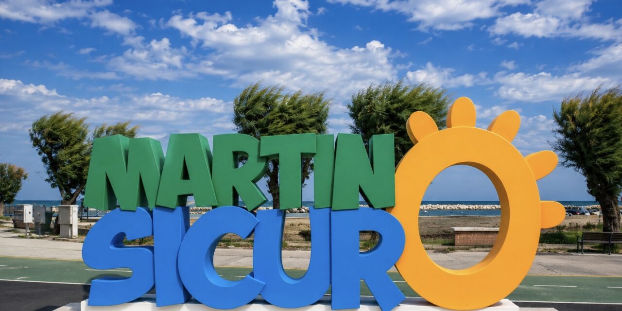 Martinsicuro valorizza il lungomare con una nuova installazione