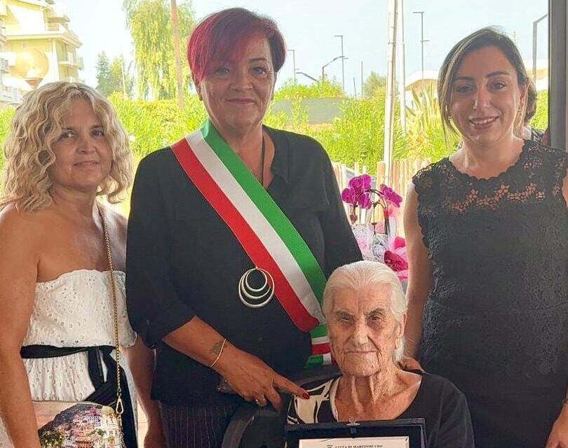 Martinsicuro festeggia i 100 anni di Giuseppina Pulcini