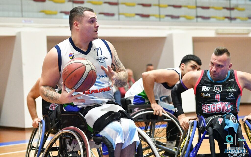 Amicacci Giulianova vince a Reggio e blinda il terzo posto