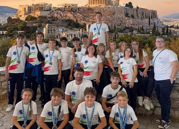 Karate, Alba Adriatica festeggia 21 medaglie ad Atene