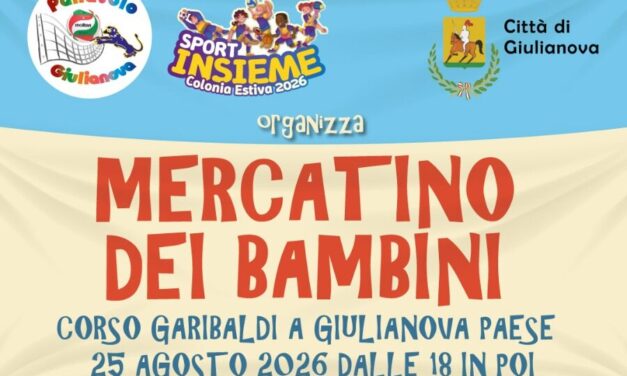 Giulianova, in centro una serata dedicata al mercatino dei bambini