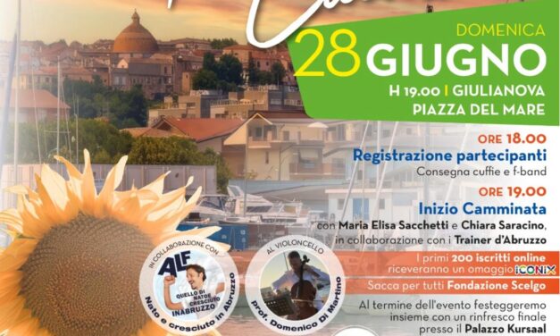 A Giulianova una camminata solidale per i pazienti oncologici