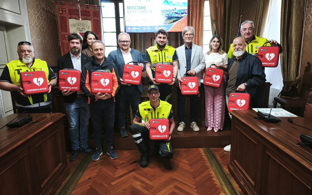 Mosciano investe sulla cardioprotezione: 20 defibrillatori