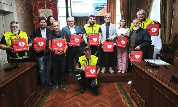 Mosciano investe sulla cardioprotezione: 20 defibrillatori