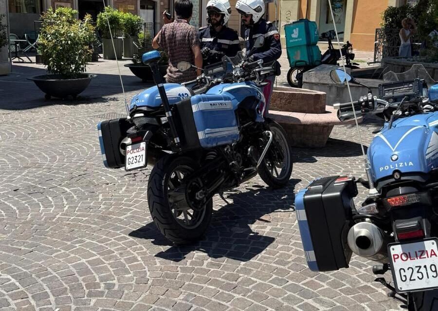 Teramo, pattuglie in moto per l’estate nelle zone della movida