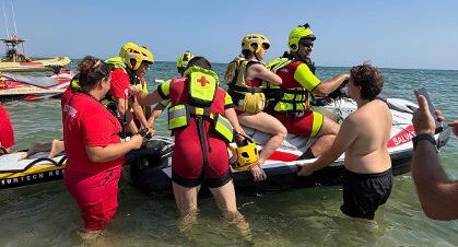 Giulianova, al Lido Helios una mattinata di mare e inclusione