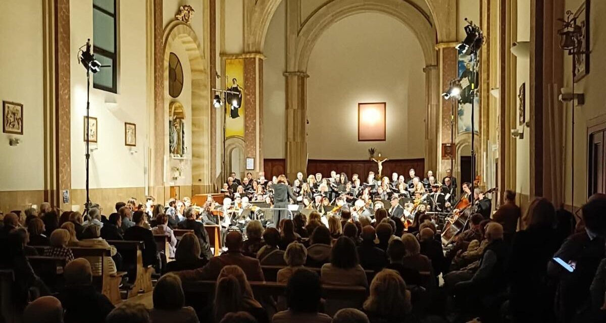 Giulianova, chiesa dei Benedettini piena per il Requiem di Mozart