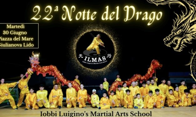 Arti marziali in scena a Giulianova con la 22ª Notte del Drago