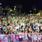 Tortoreto, famiglie sul lungomare per la Notte Rosa