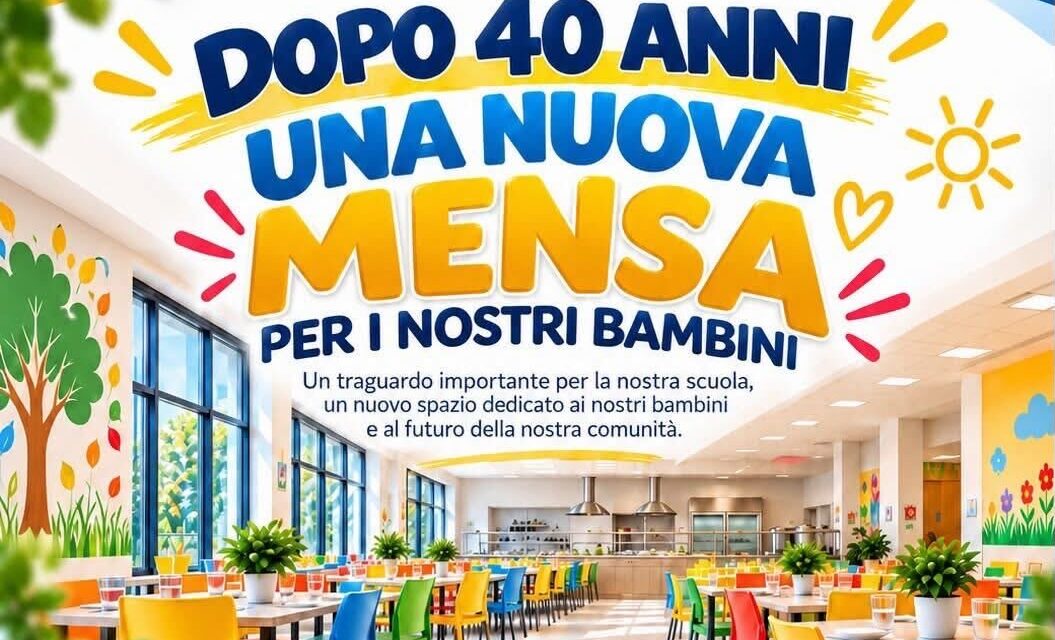 Notaresco, apre la nuova mensa per primaria e infanzia