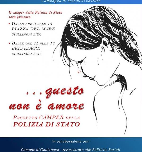 “… questo non è amore”: tappa a Giulianova