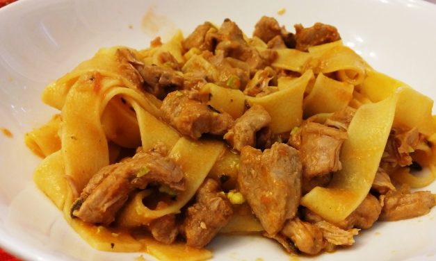 Pappardelle al sugo di anatra