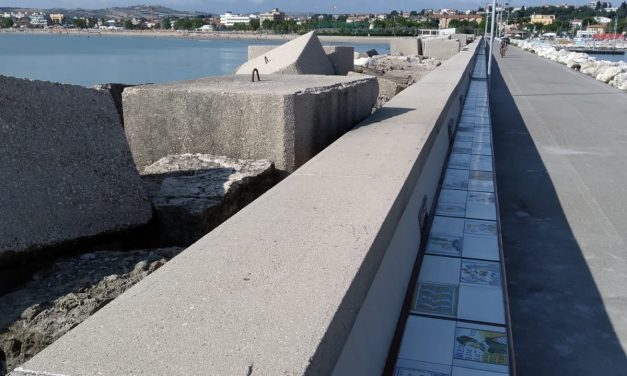 Inaugurazione della passeggiata di Castelli al porto di Giulianova
