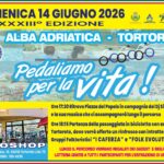 Solidarietà in bici tra Alba Adriatica e Tortoreto