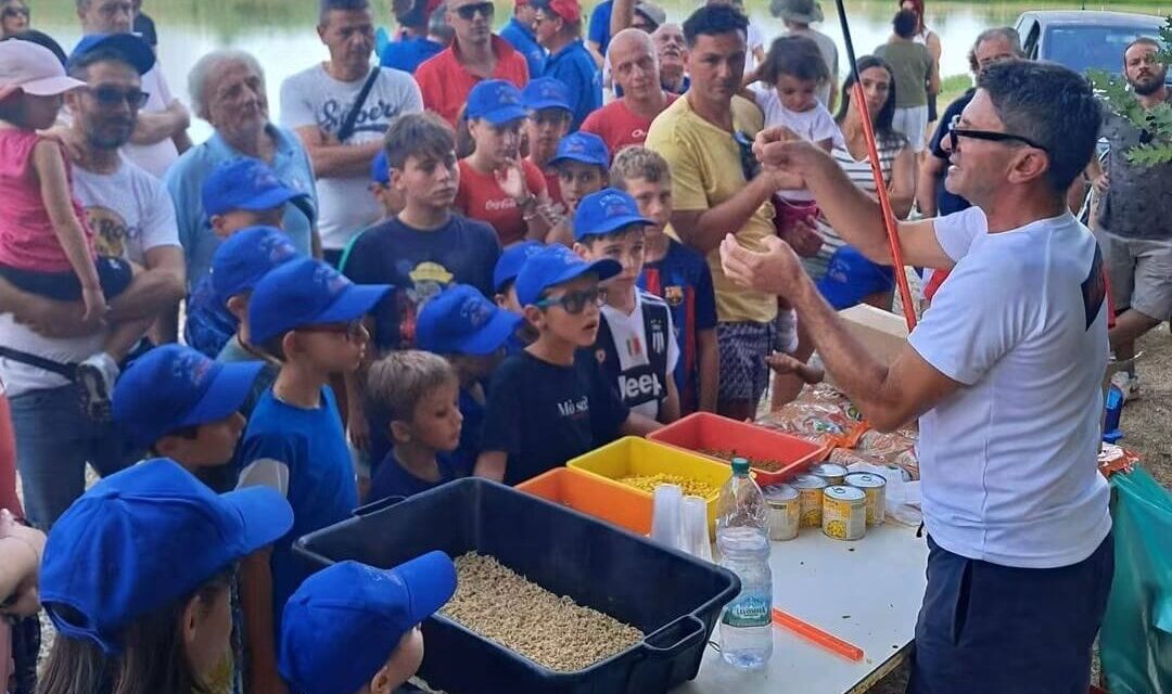 Sant’Omero, al lago Overfish una giornata di pesca e aggregazione