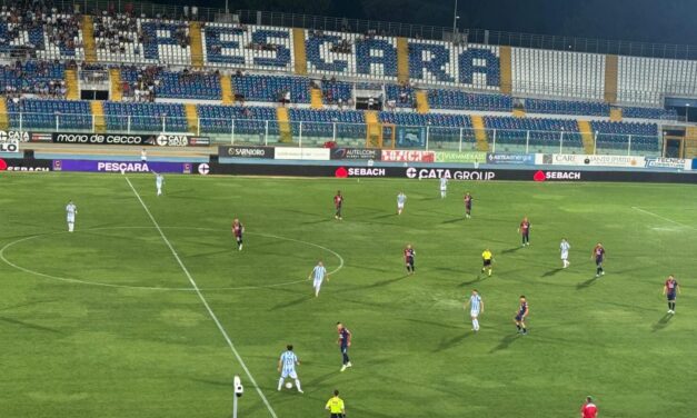 Coppa Italia, il Pescara cade in casa: passa la Sambenedettese