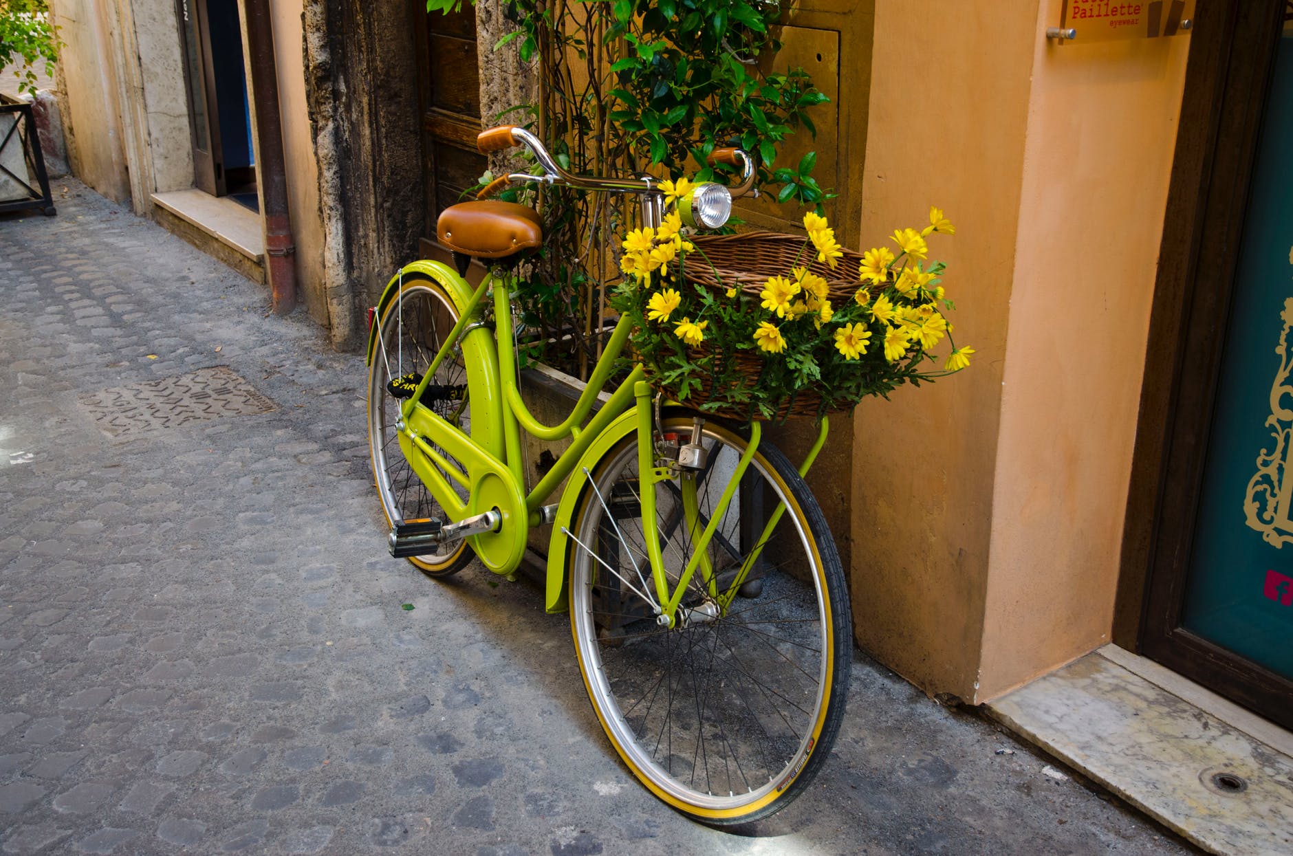 ogni cosa è più bella vista dalla bicicletta