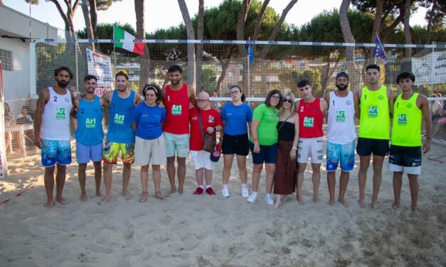 Pineto, beach volley e solidarietà in riva al mare