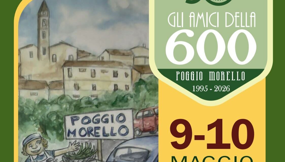 Poggio Morello celebra la Fiat 600 con il trentesimo raduno