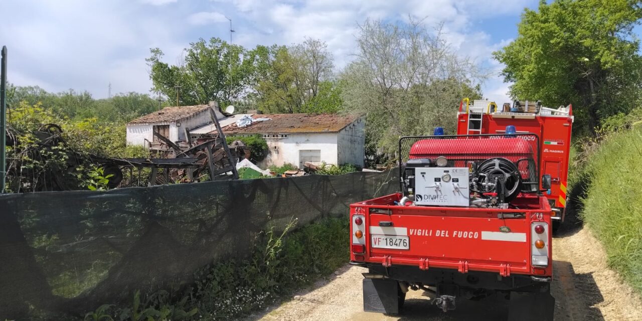 Sant’Omero, controlli a Poggio Morello su un immobile degradato