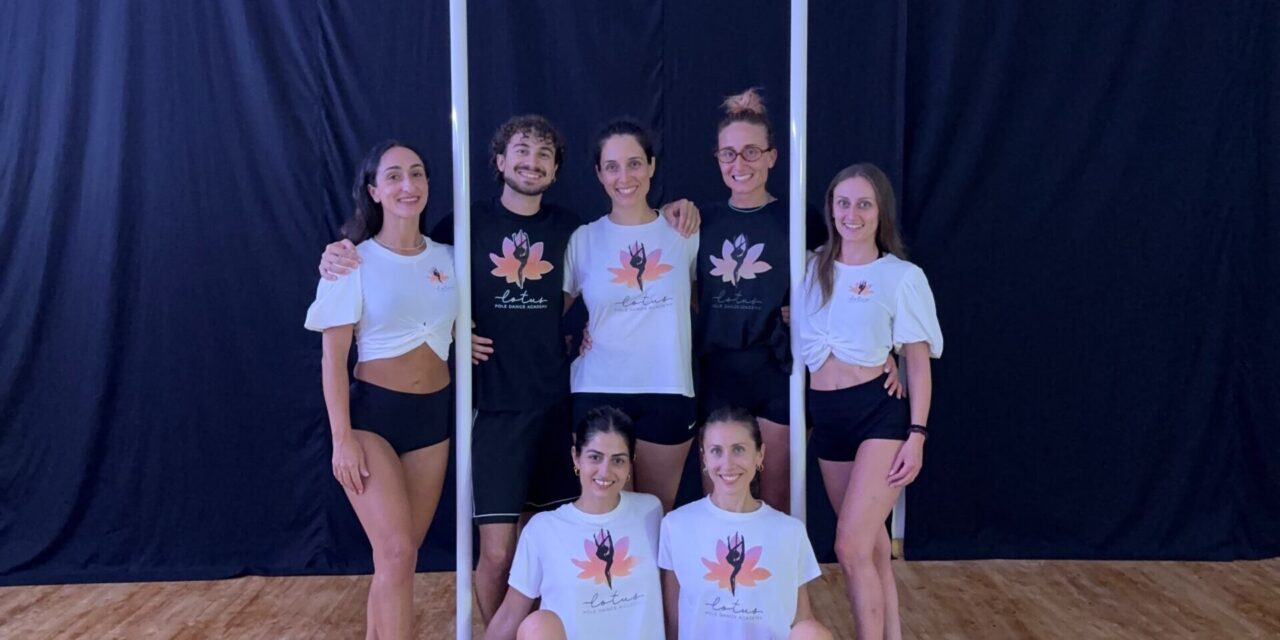 Una scuola della Val Vibrata porta la pole dance a Firenze