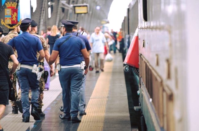 Controlli Polfer, una settimana di verifiche anche sui treni