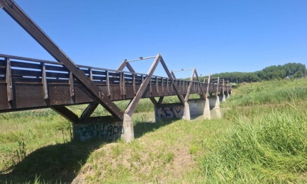 Ponte sul Salinello, cantiere senza sosta per riaprire prima