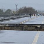 Ponte sul Trigno crollato, continuano le ricerche del disperso