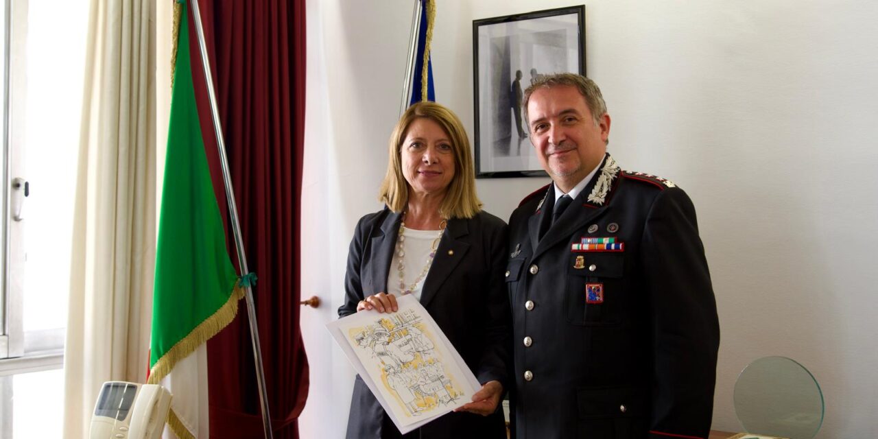 Teramo, incontro in caserma tra la prefetta e l’Arma