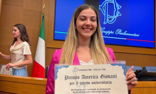 Riconoscimento nazionale a Roma per una giovane di Roseto
