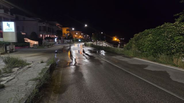 Strada Statale 16, verifiche in corso per l’acqua a Fossacesia Marina