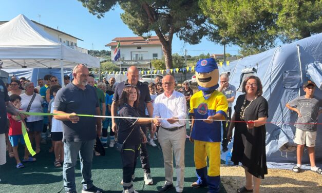 Tortoreto, giovani alla scoperta della Protezione civile