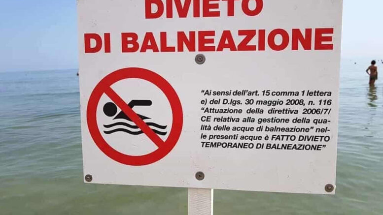 Pescara, di nuovo balneabile il tratto tra via Muzii e via Gramsci